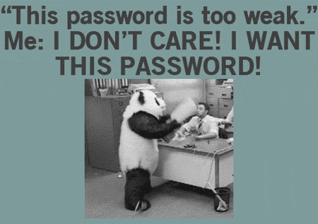 I want that password