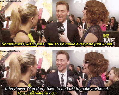 “Sometimes I wish I was Loki...”