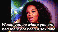 Oprah asks the real questions