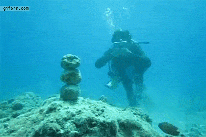Underwater Hadouken