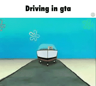 Driving in GTA