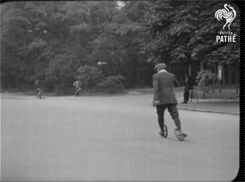 Cycle skating in 1923