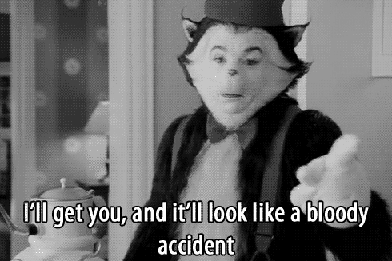 When someone insults my favriote band/tv show.