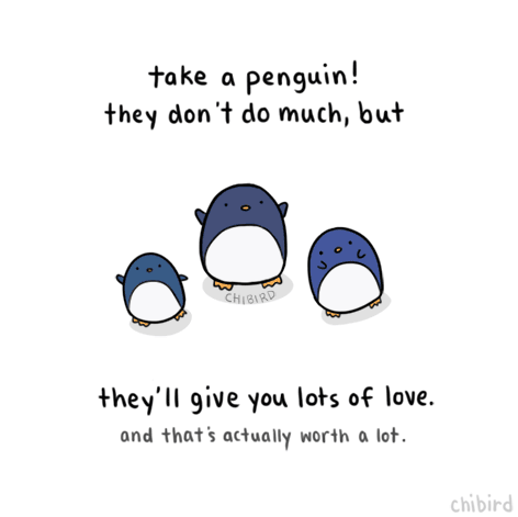 Pengeruins are good for the soul