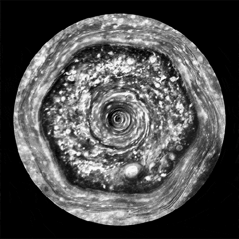 Saturn's Hexagonal Pole