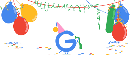 Happy 18th birthday Google