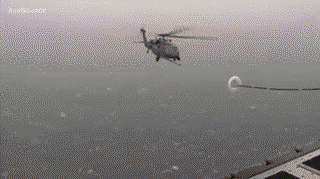 The precision of this helicopter