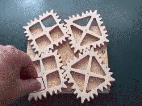 Square gears