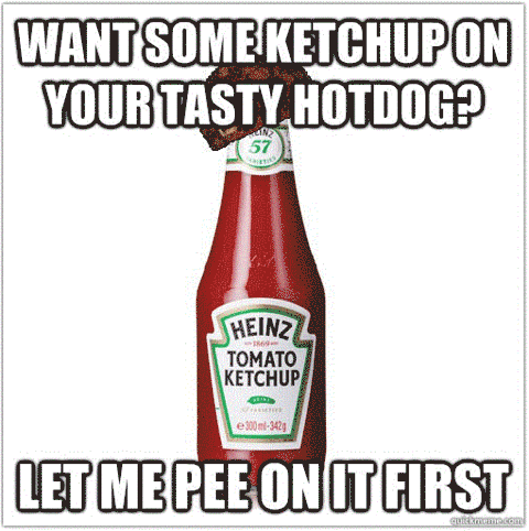Scumbag ketchup