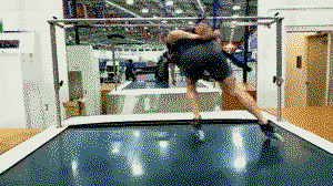 Speedskating treadmill