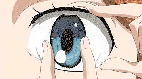 How anime girls get their eyes