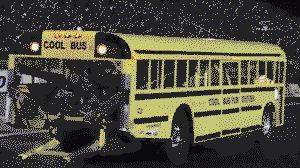 Your school bus is here