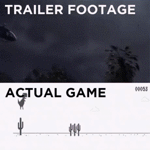 Trailer footage vs actual gameplay