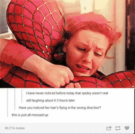 Spider-Man's not even real