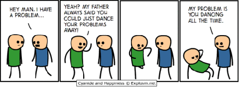 Dance your problems away