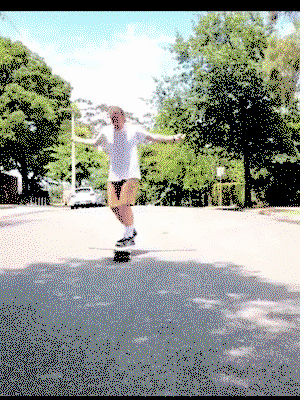 Skateboarding + jump roping is like rubbing your stomach and Pat yourself on the head at