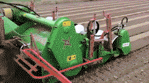 Tractor on the Kit Kat farm