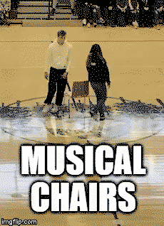 Just some old regular musical chairs
