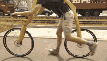 Human bicycle