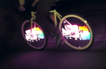 Nyan bike perfect loop attempt