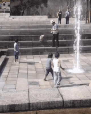 Fountain Punch [Bad things happening to children?]