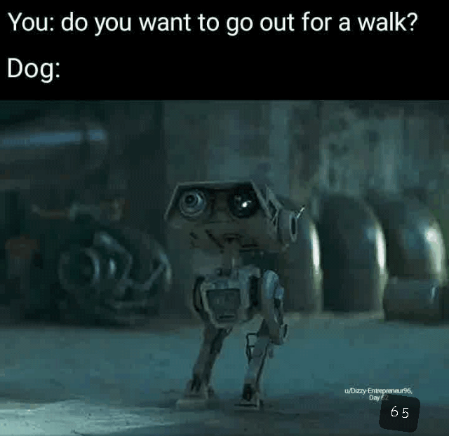Even When Robot, Doggo Is Doggo