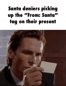 Late game santa posting