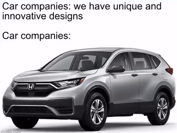 Modern car designs suck
