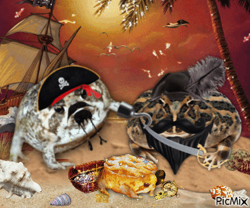 Froggos '23 #253/Special - Happy Talk Like a Pirate Day!