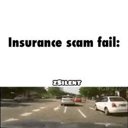 Insurance scam fail.