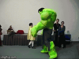 Best Hulk costume.