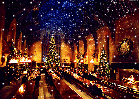 I wish I could be at Hogwarts for Christmas