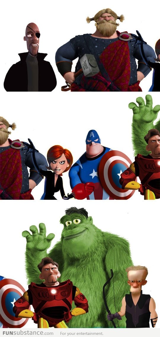 Pixar's The Avengers