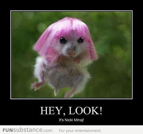 It's Nicki Minaj