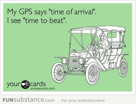 My GPS...