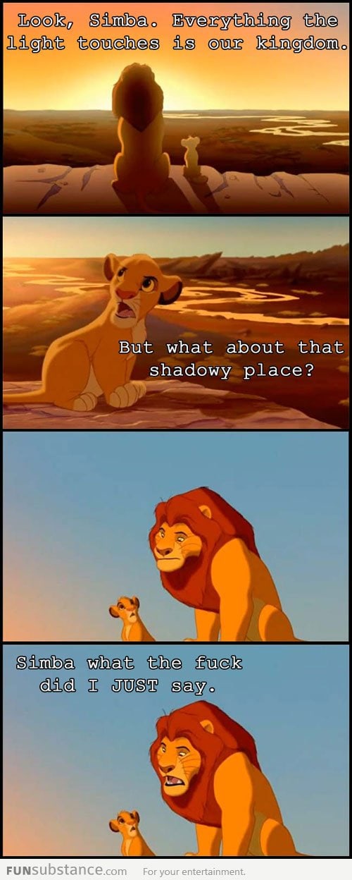 Look, Simba...