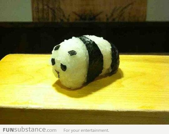 Cute Panda Sushi