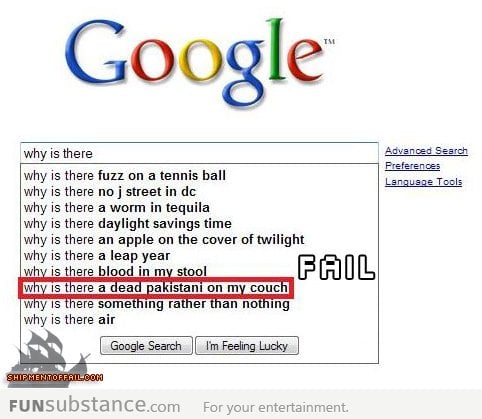 Google Fail