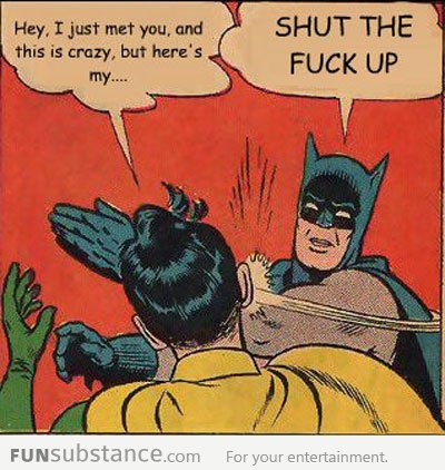 Batman has had enough