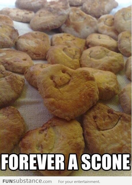 Forever a scone