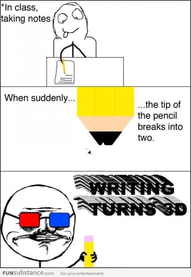 Writing in 3D