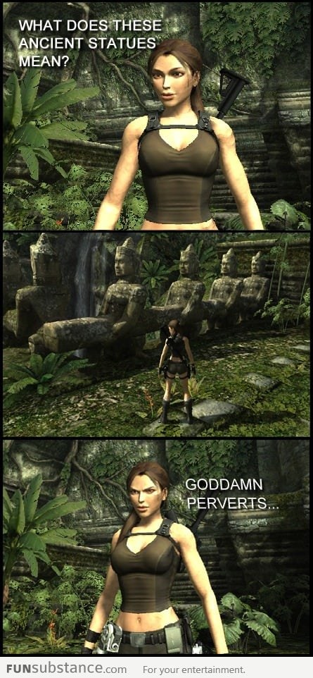 Dirty minded Lara