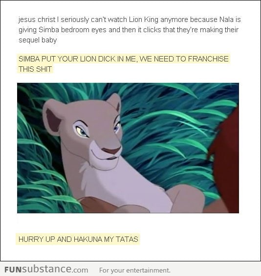Can't watch The Lion King the same way again