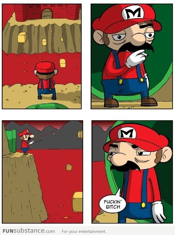 Another Lame Obstacle In Mario's Way
