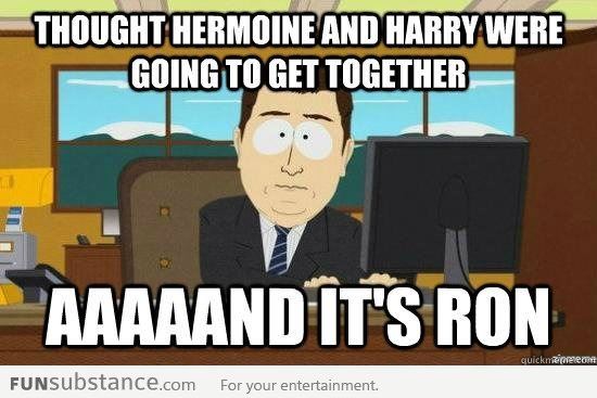 What I always thought when reading Harry Potter