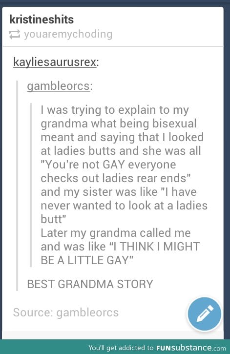 Oh Grandma.