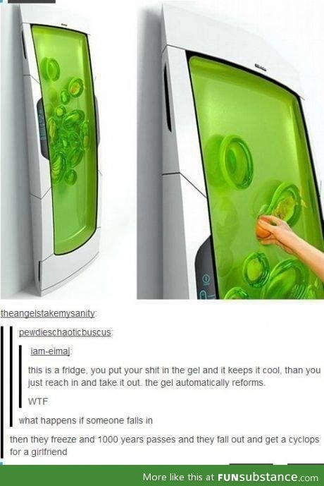 Gel fridge