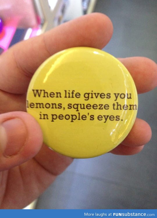 Best advice life lemons advice