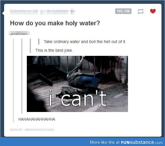 Holy water