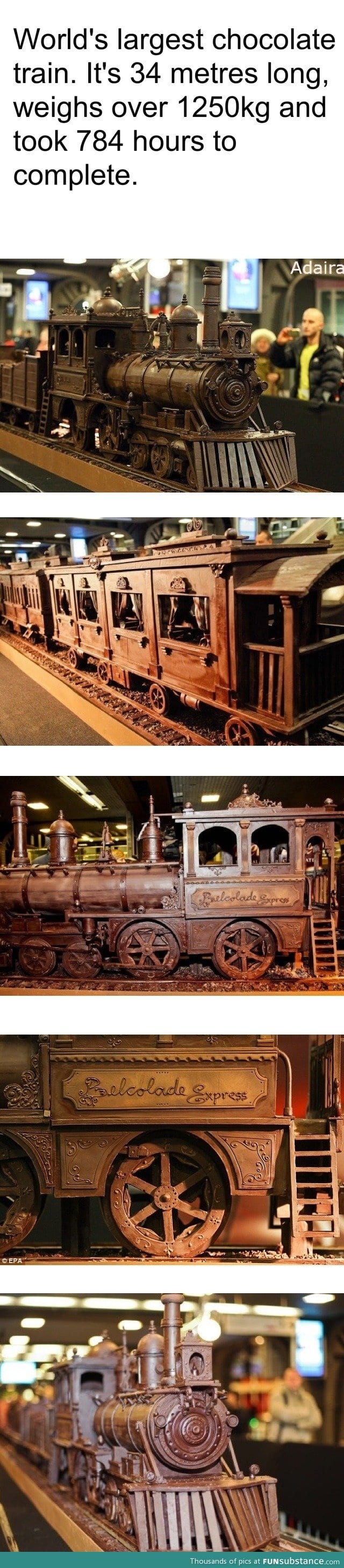 Chocolate train